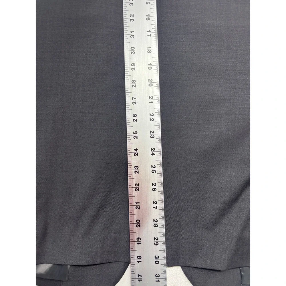 NEW $299 Jos A Bank Traveler 44R Charcoal Blazer Jacket Sport Coat Stretch Wool